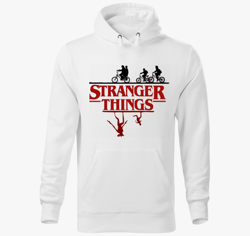 Stranger Things 3 sziluett pulover s kapuco