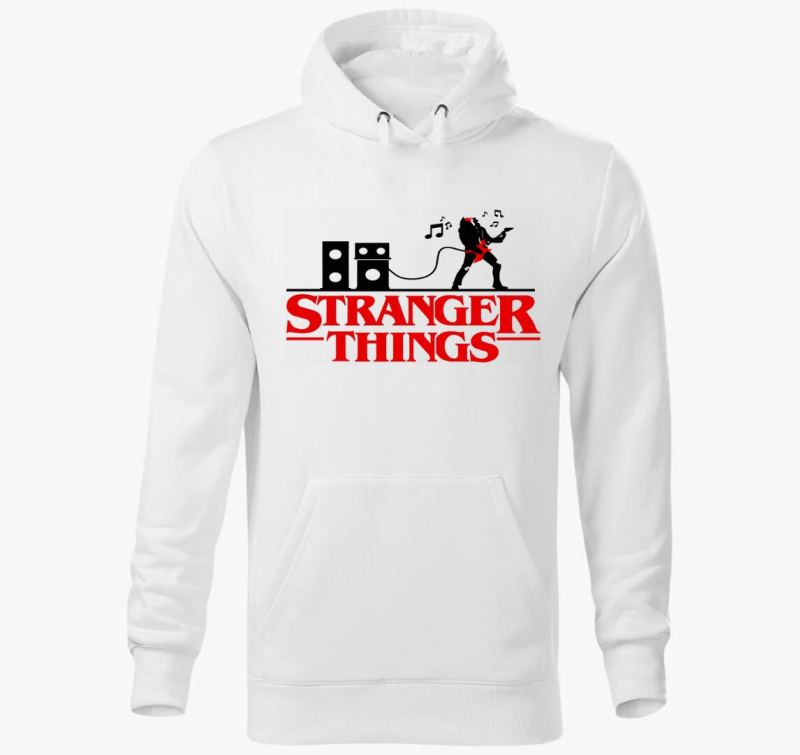 Stranger Things 4 sziluett pulover s kapuco