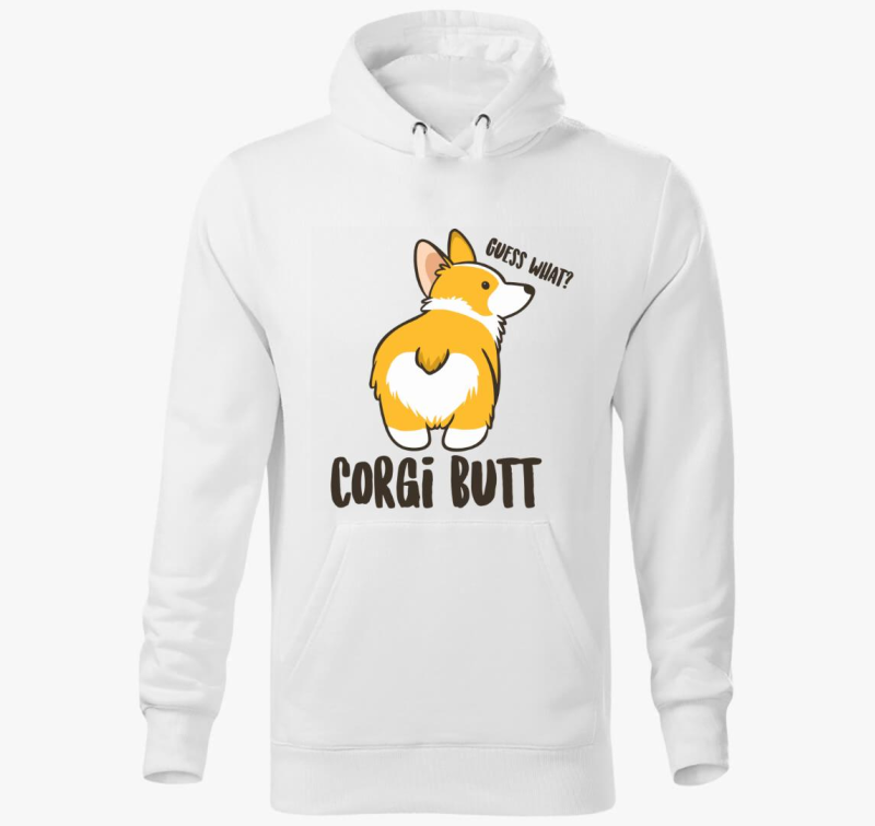 Corgi butt pulover s kapuco