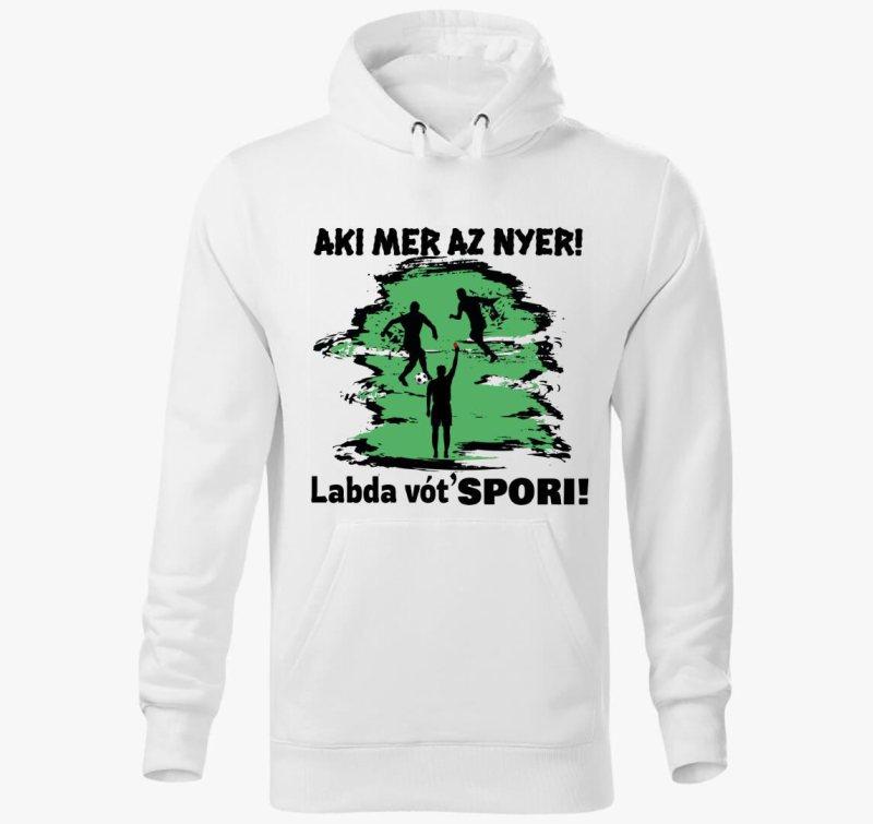 Labda spori pulover s kapuco