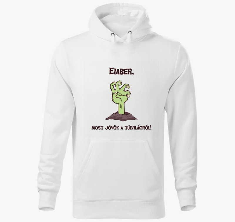 Ember, most pulover s kapuco