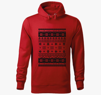 Halloweenes pulcsi minta pulover s kapuco