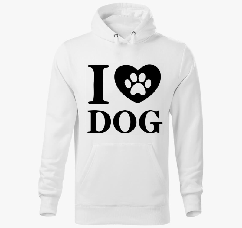I love dog pulover s kapuco