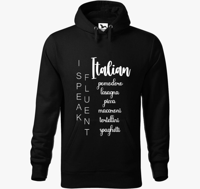 fluent italian food pulover s kapuco