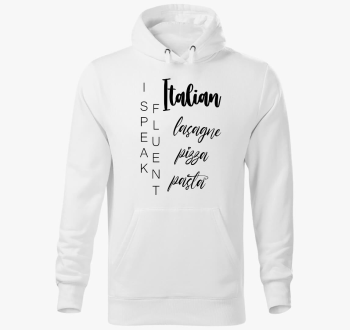 fluent italian pizza pulover s kapuco
