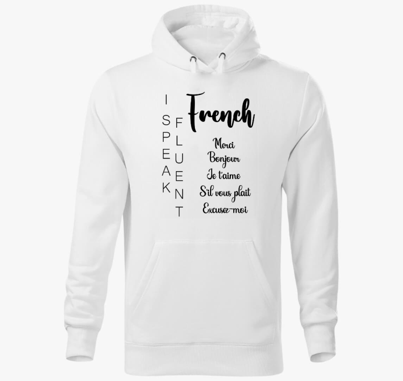fluent french pulover s kapuco