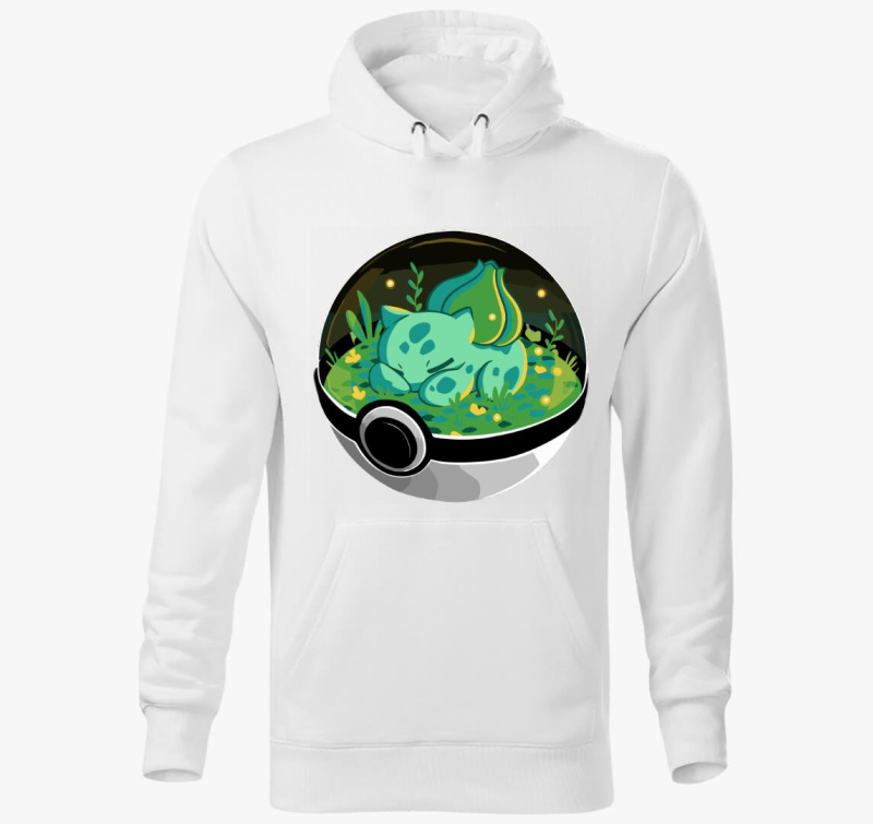 Pokemon Balbasaur pulover s kapuco