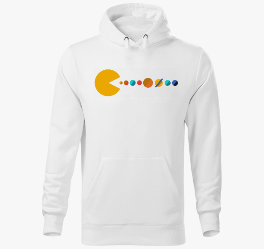 PacMan pulover s kapuco