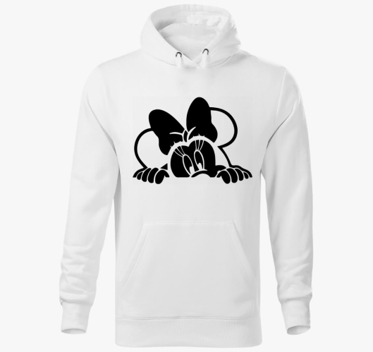Minnie pulover s kapuco