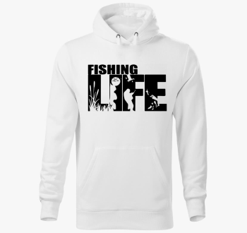 Fishing life pulover s kapuco