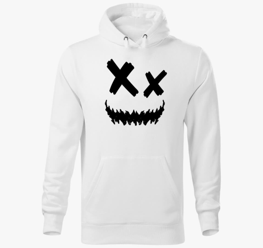 Smiley 2 pulover s kapuco