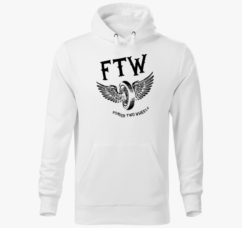Forever two wheels pulover s kapuco