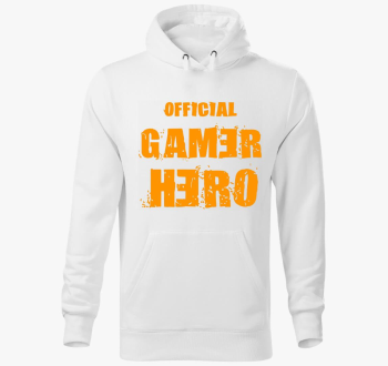 Official Gamer Hero pulover s kapuco