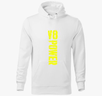 V8 Power pulover s kapuco