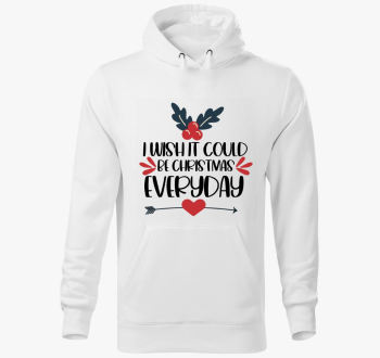 Xmas every day pulover s kapuco