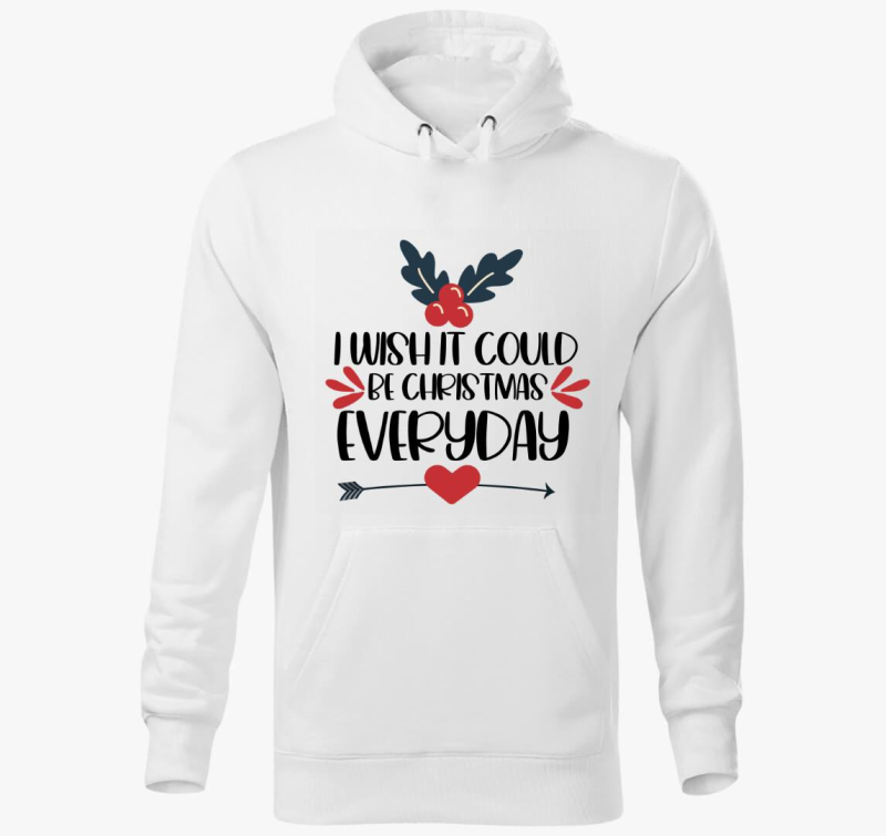 Xmas every day pulover s kapuco