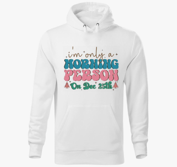 dec 25 morning pulover s kapuco