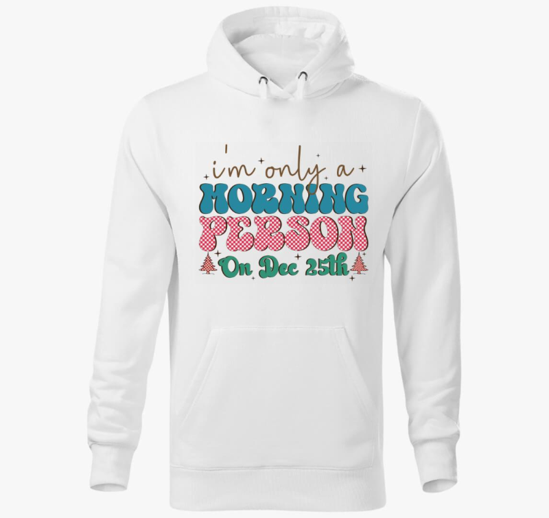 dec 25 morning pulover s kapuco