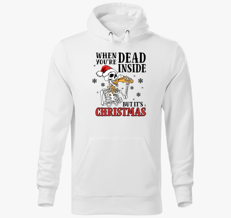 xmas dead inside pulover s kapuco