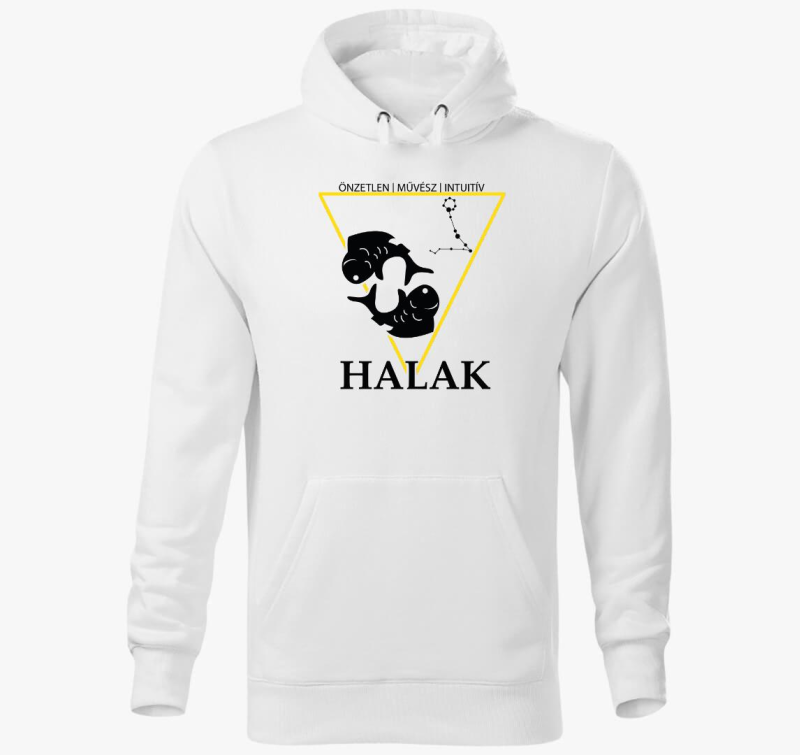 HALAK pulover s kapuco