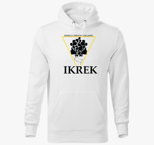 IKREK pulover s kapuco