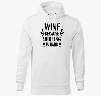 wine adulting pulover s kapuco