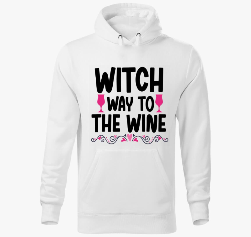 witch wine pulover s kapuco