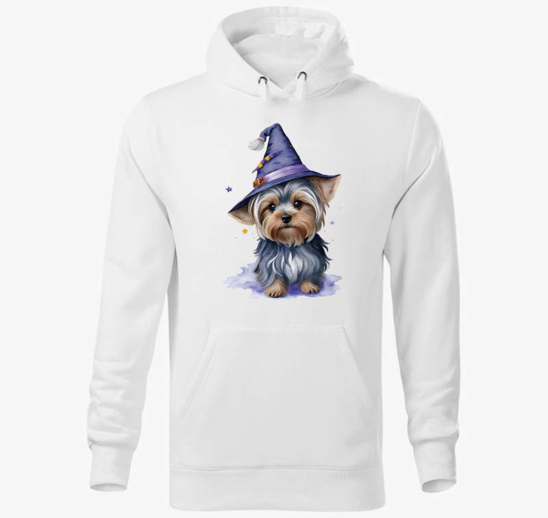 Halloween Yorki pulover s kapuco