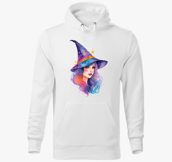 Vijolična boszi pulover s kapuco