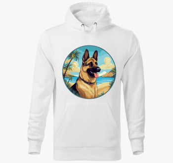 German Sheperd pulover s kapuco