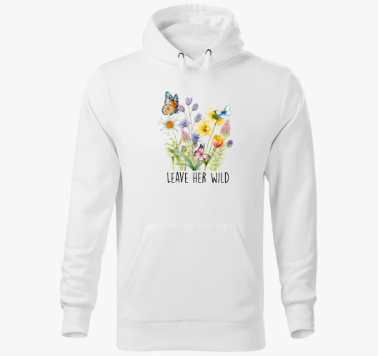 leave her wild pulover s kapuc...