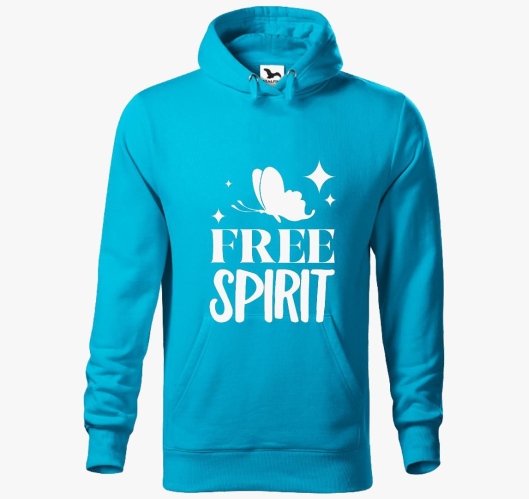 free spirit pulover s kapuco