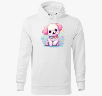 kis bela kutyus pulover s kapuco