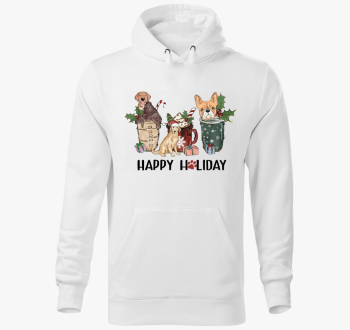 DOGs xmas pulover s kapuco