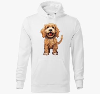 Cockapoo pulover s kapuco