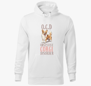 corgi OCD pulover s kapuco