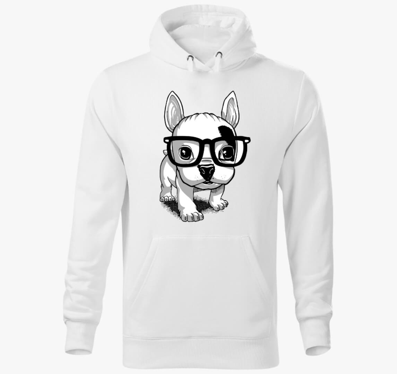 frenchie puppy pulover s kapuco