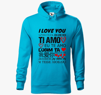 Ti Amo pulover s kap