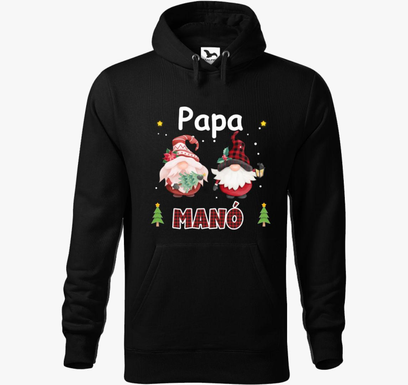 Papa pulover s kapuco