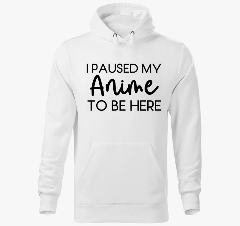 Anime paused pulover s kapuco