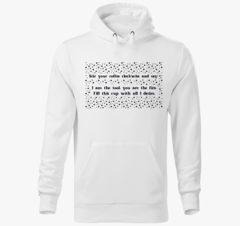 coffee spell pulover s kapuco