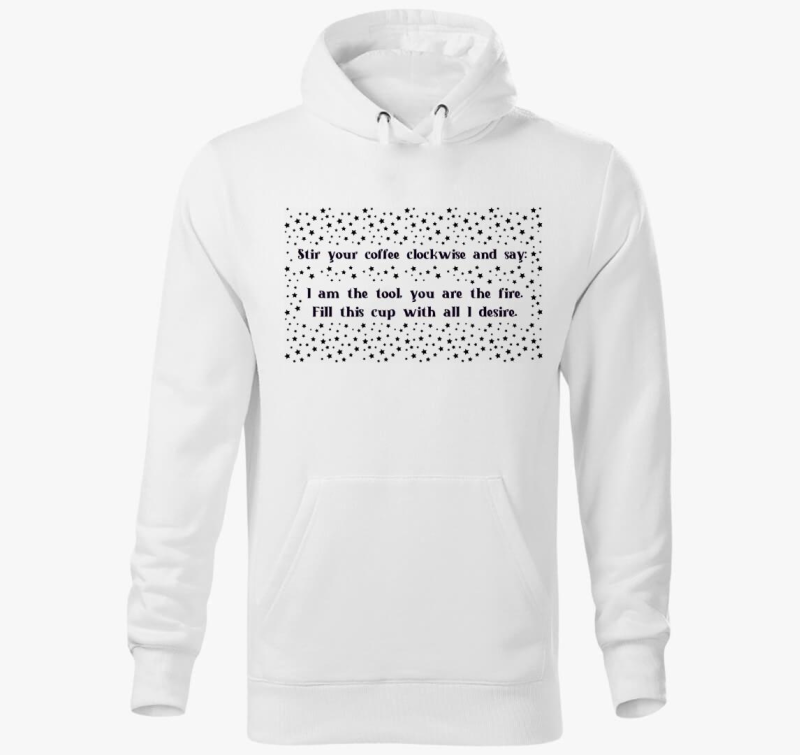 coffee spell pulover s kapuco