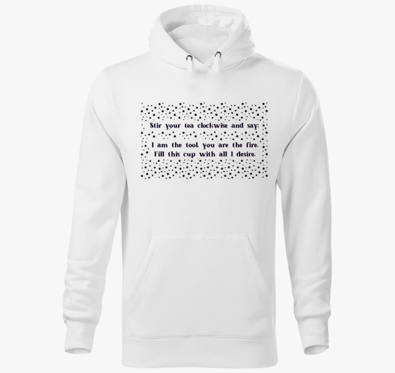 tea spell pulover s kapuco