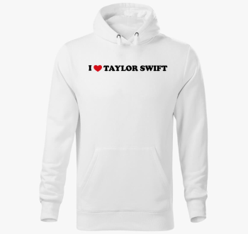 love TS black pulover s kapuco