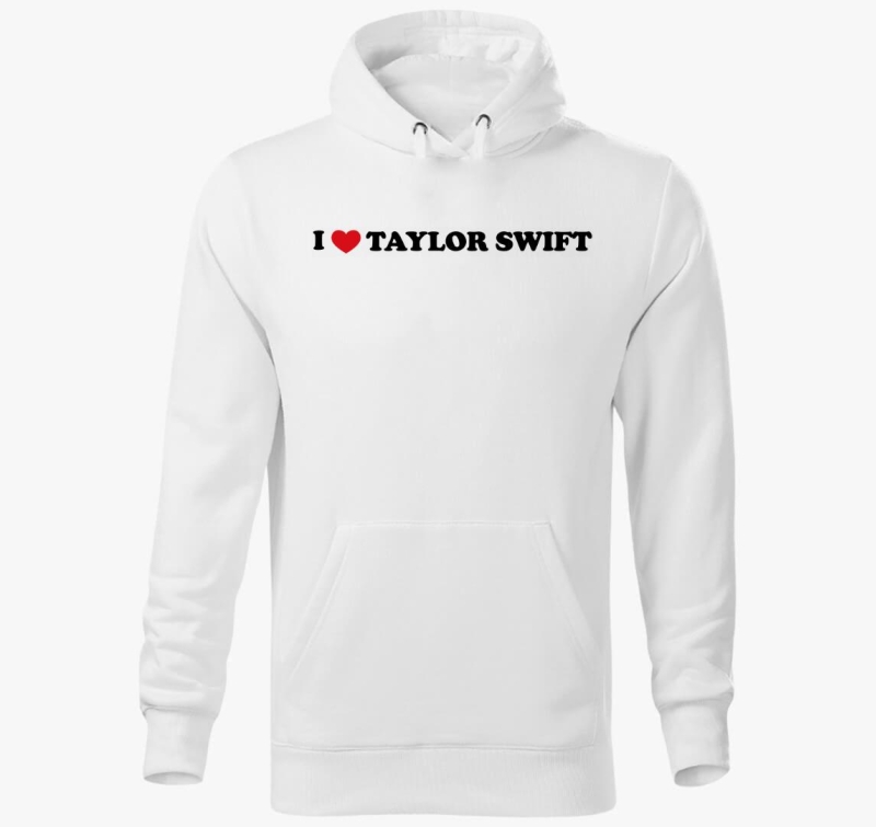 love TS black pulover s kapuco