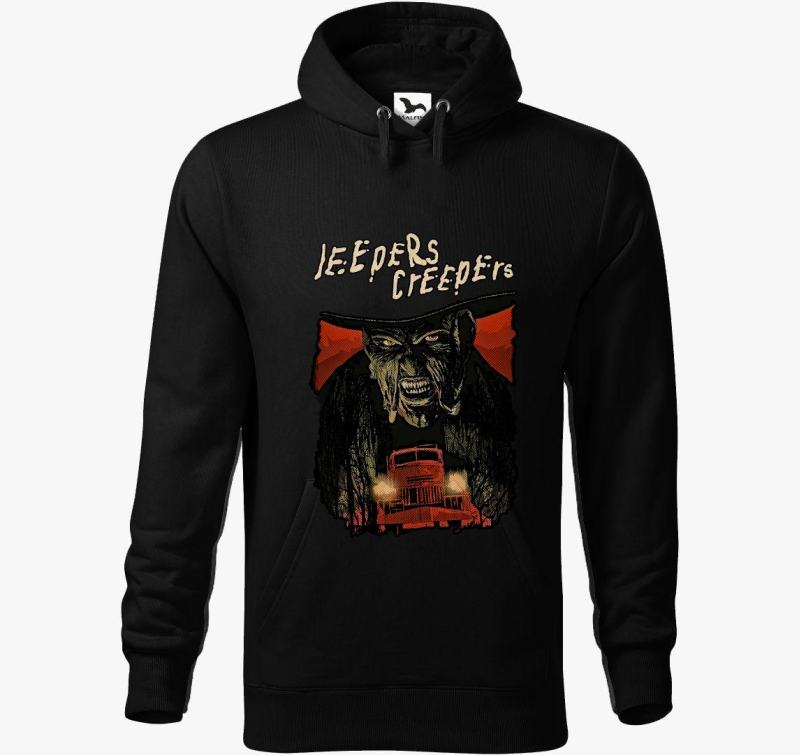 Jeepers Creepers pulover s kapuco