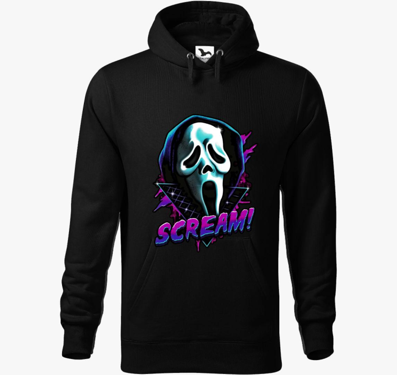 Scream maszk pulover s kapuco