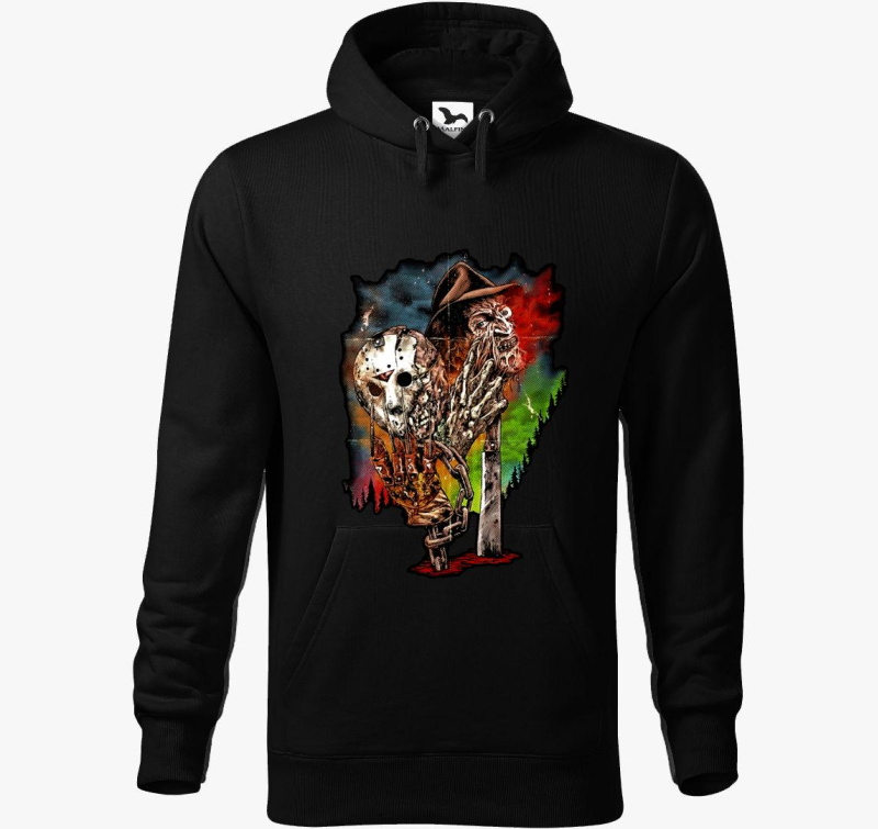 Jason in Freddy pulover s kapuco