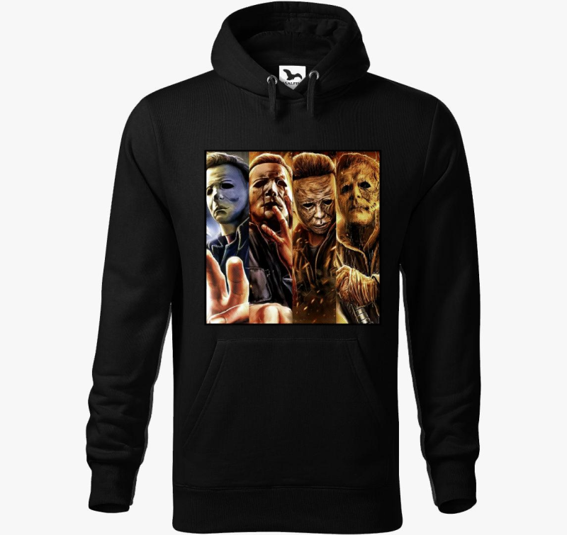 Michael Myers maszk pulover s kapuco
