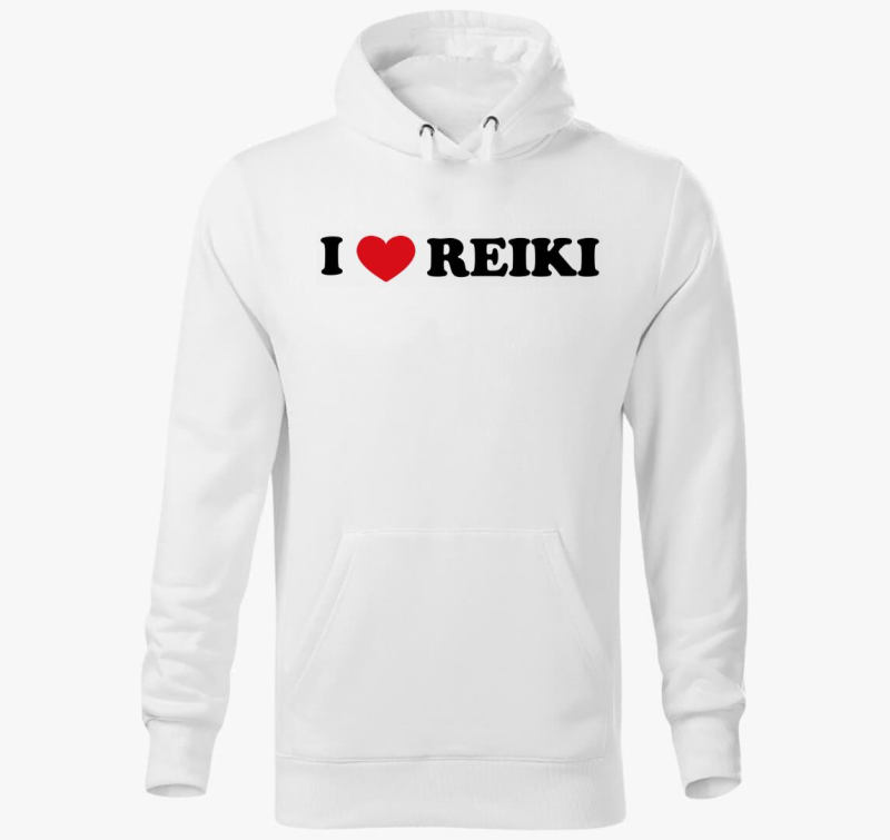 I love reiki pulover s kapuco